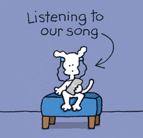 Our Song Love GIF by Chippy the Dog