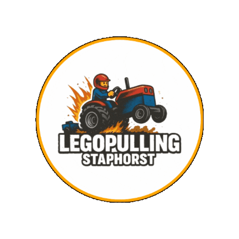 Lego Pulling Sticker