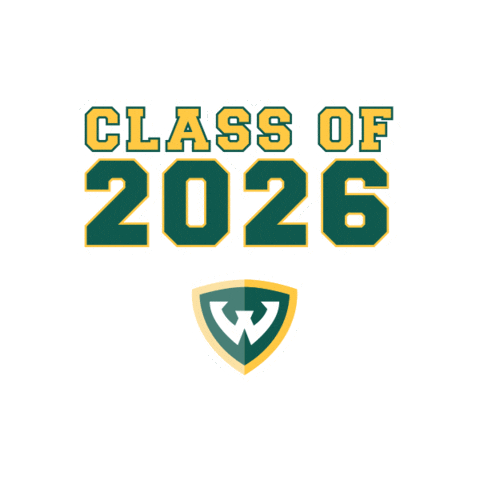Wayne State Graduation Sticker by Wayne State University