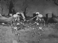 Spooky Scary Skeletons Gif - IceGif