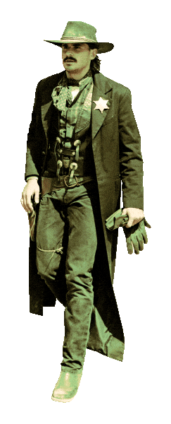 Cowboy Brunette Sticker by Tucker Wetmore