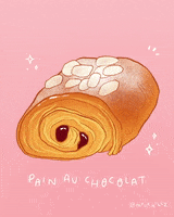 Pain Au Chocolat Cooking GIF by molehill