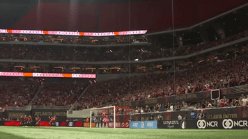 mercedes-benz stadium football GIF by Atlanta United