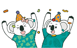 Happy Party Sticker by Bobobox Indonesia