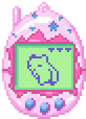 Twerk Tamagotchi Sticker by misuhmeh