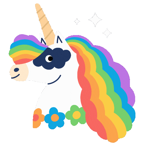 Happy Rainbow Sticker