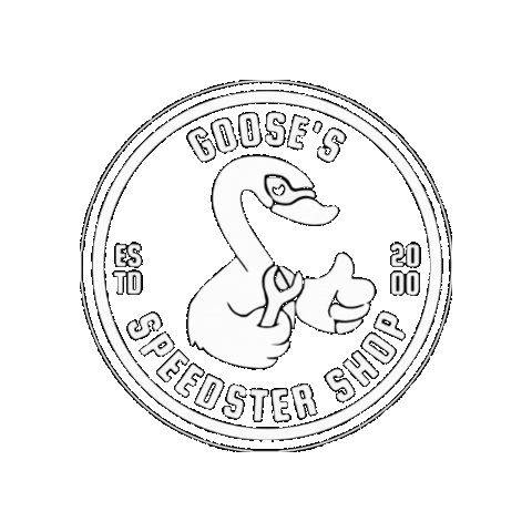 Goose's Speedster Shop Sticker
