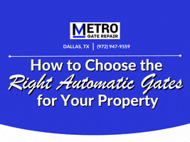 Automatic Gate Installation GIF