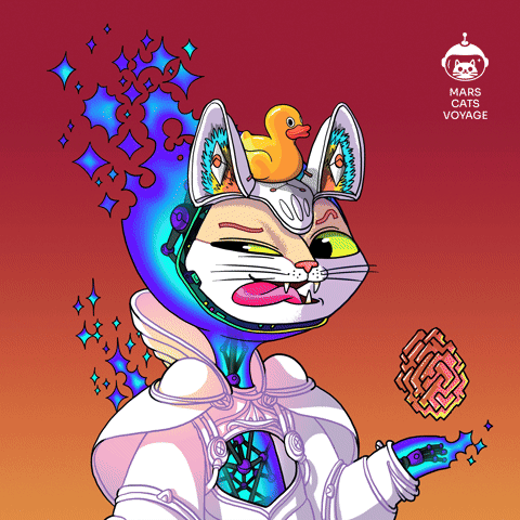 Mars Cats Voyage GIF