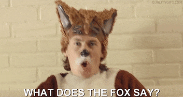 what does the fox say GIF