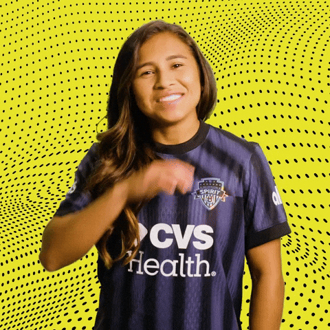 Football Soccer GIF by Washington Spirit