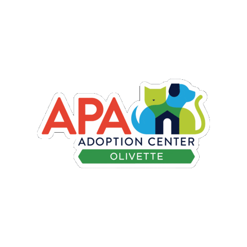 Apa Of Missouri Sticker by APA Adoption Center
