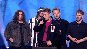 Sam Fender Brits GIF by BRIT Awards