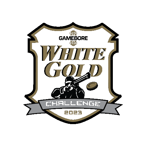 Clay Shooting Whitegold Sticker by gamebore