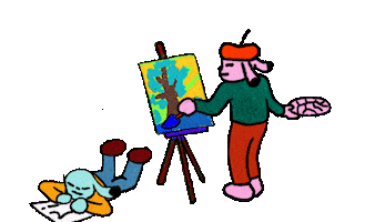 Illustration Loop Sticker by Play Nice