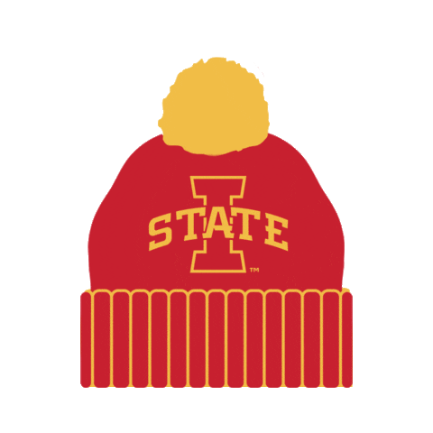 I-State Winter Sticker by Iowa State University Office of Admissions