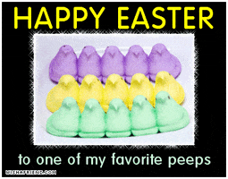 Happy Easter Peeps GIF