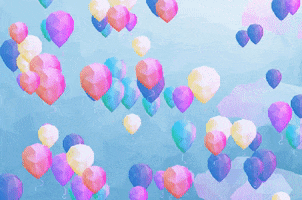 Party Balloons GIF by LUMOplay