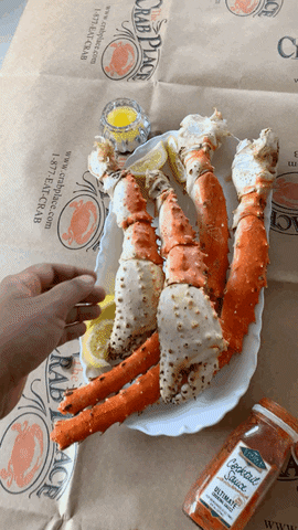 Hungry King Crab GIF by The Crab Place
