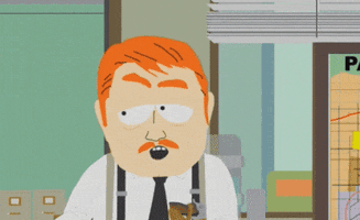 South Park gif. Character Harrison Yates says,"nice" in approval with a flat expression. Text is a long, drawn-out, "Niiiice."