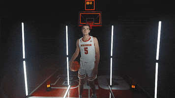 College Basketball Tyler GIF by Wisconsin Badgers