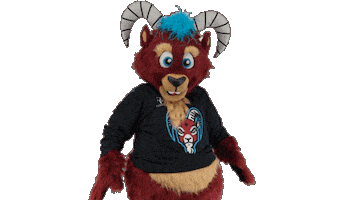 Hockey Mascot Sticker by New Mexico Goatheads