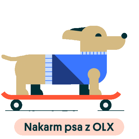 Dog Pies Sticker by OLX Polska