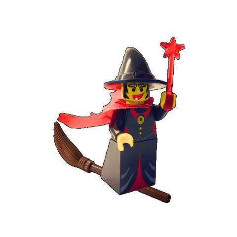 Halloween Witch Sticker