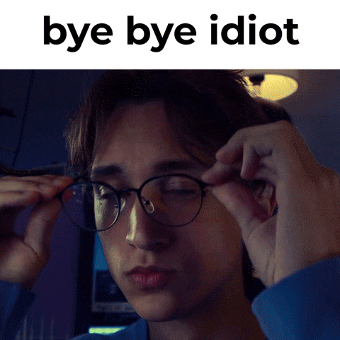 Bye Bye Lasers GIF