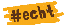 Echt Sticker by Bäckerei Huth
