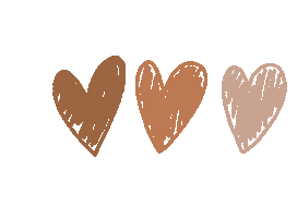 In Love Hearts Sticker