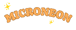 Microneon Sticker by Neon Fun Club