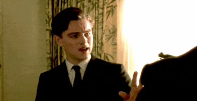 catch me if you can young leo dicaprio GIF