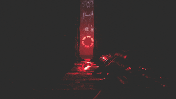 BonsaiCollective video games weapons black and red game environment GIF