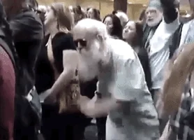old people dancing GIF