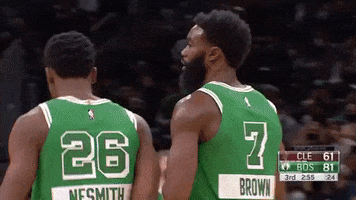 Bow And Arrow Reaction GIF by Boston Celtics
