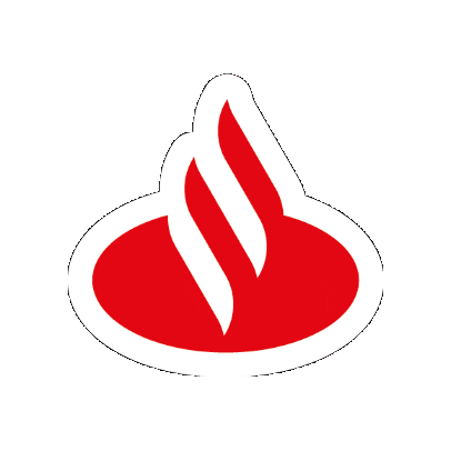 Flama Sticker by Santander Consumer Perú