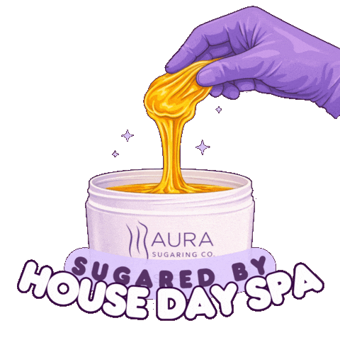 Sugaring Paste Sticker by Aura Sugaring Co