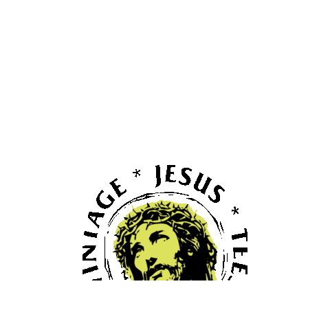 Vintage Jesus Tees Sticker