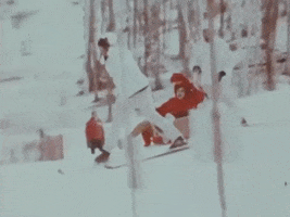 Winter Sledding GIF by Archives of Ontario | Archives publiques de l'Ontario