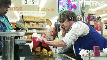 Customer Service Reaction GIF by Travis
