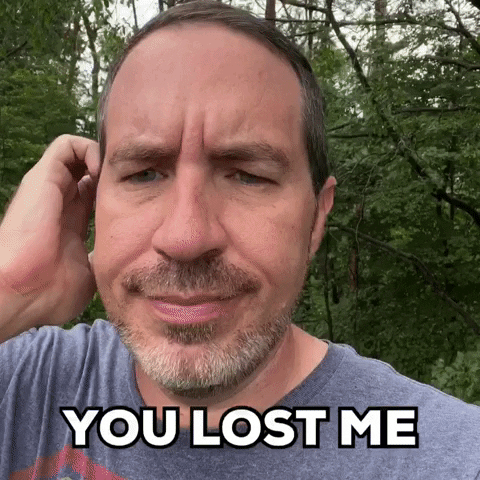 You Lost Me GIF