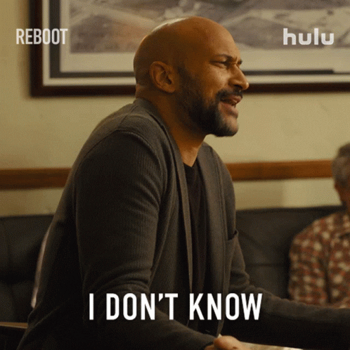 I Dont Know Tv Show GIF by HULU