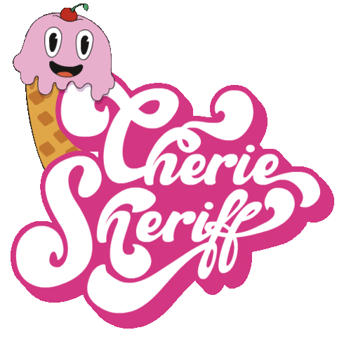 Ice Cream Sticker by Chérie SHERIFF