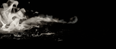 black and white fire flames fire gif