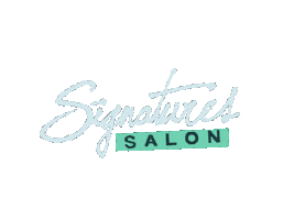 Signatures Salon Sticker