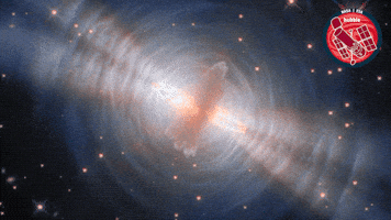 Waves Shining GIF by ESA/Hubble Space Telescope