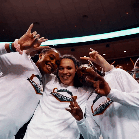 College Basketball Womens Sports GIF by Texas Longhorns