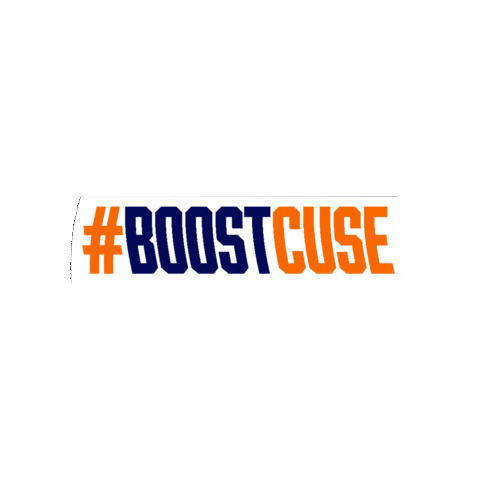 Boost Sticker by OPE Syracuse University