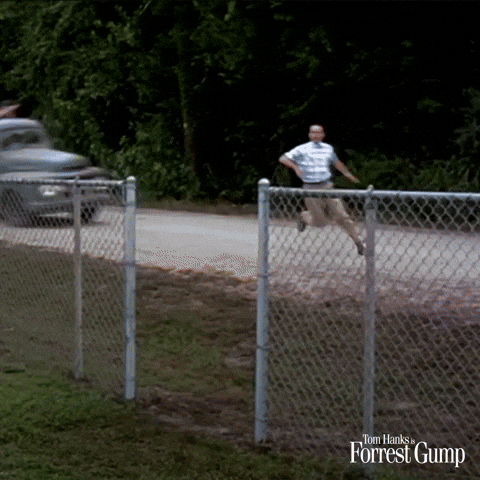 Tom Hanks Run Forest GIF by Paramount Movies
